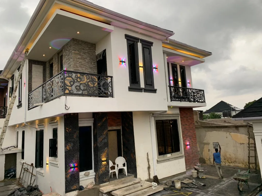 Completed residential building