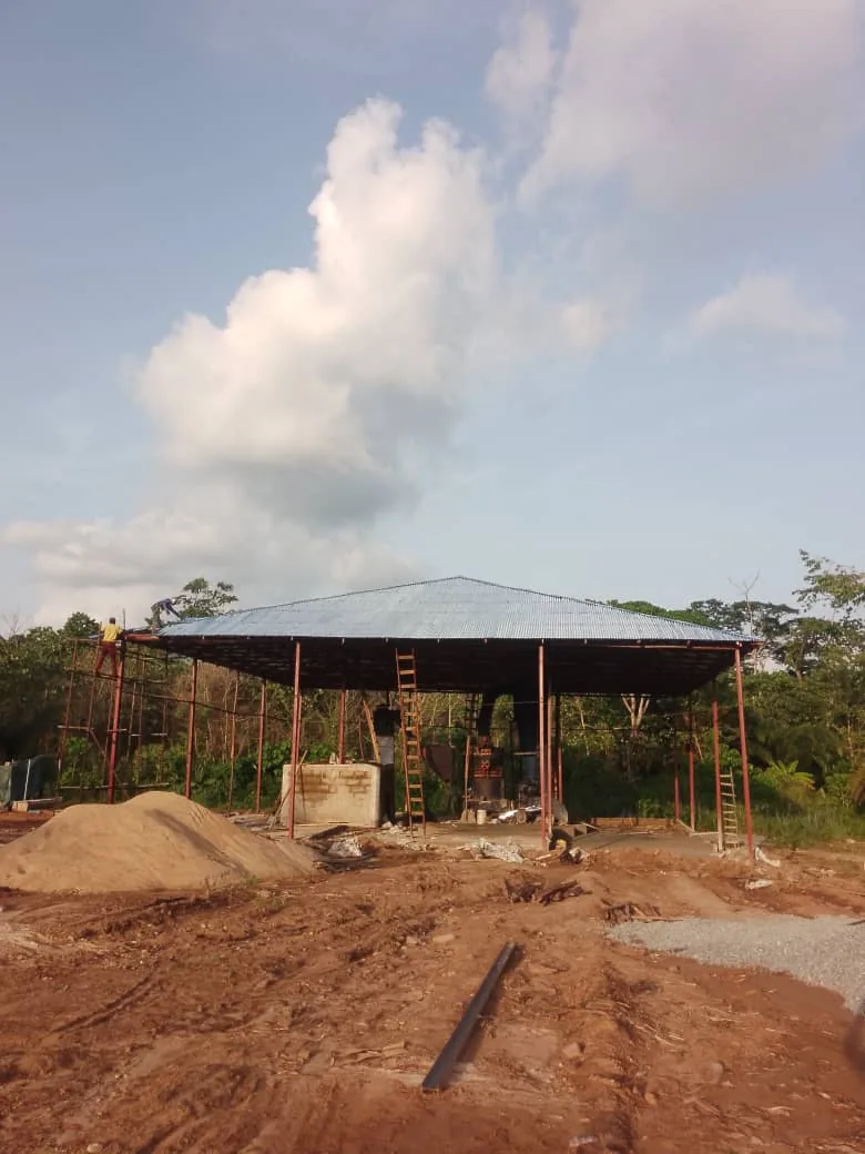 Site development on a rural plot