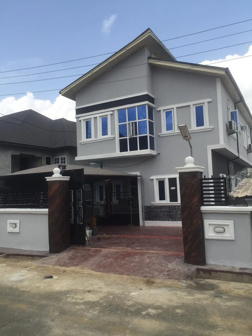 Completed residential building